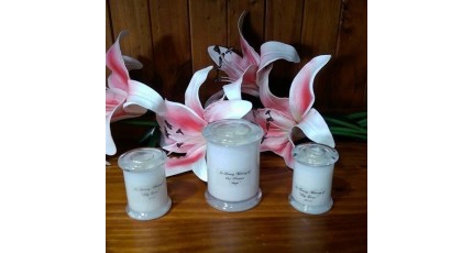 Large Memorial Candle - Unscented